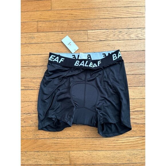 NEW Mens Size XL Baleaf Padded Cycling Workout Shorts - Picture 1 of 5
